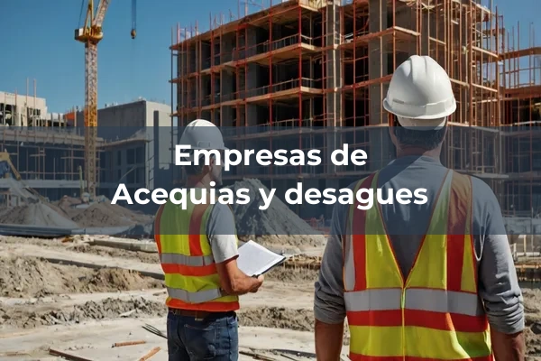 Acequias y desagues