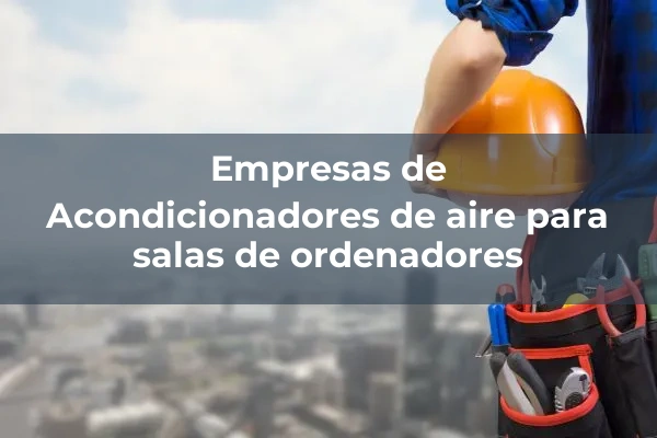 Acondicionadores y climatizadores 2 Acondicionadores de aire para salas de ordenadores
