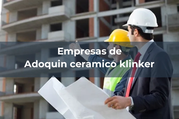 Adoquin ceramico klinker