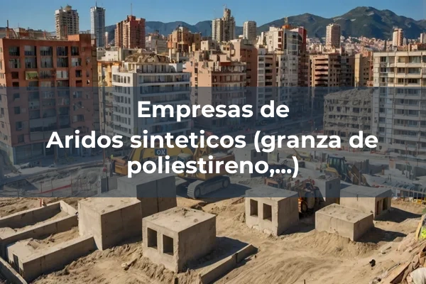 Aridos sinteticos (granza de poliestireno,...)