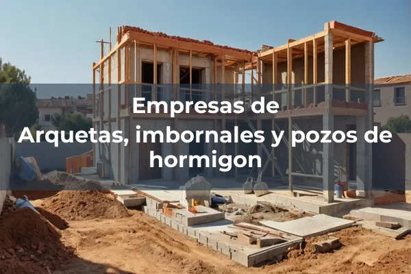 Arquetas, imbornales y pozos 1 Arquetas, imbornales y pozos de hormigon