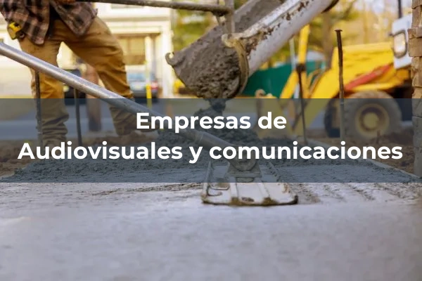 Audiovisuales y comunicaciones
