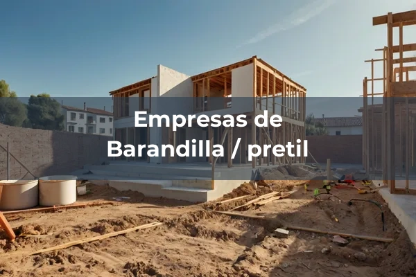 Defensas y elementos de proteccion 2 Barandilla / pretil