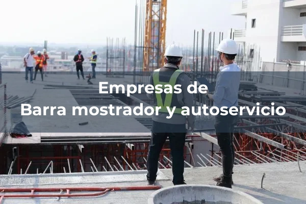 Hosteleria y lavanderia industrial 3 Barra mostrador y autoservicio
