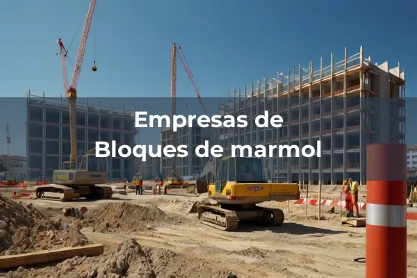 Bloques de marmol