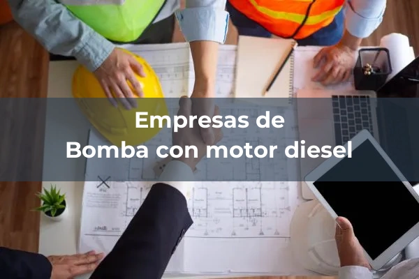 Equipos para rebajar el nivel freatico 1 Bomba con motor diesel
