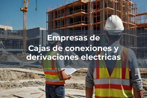 Conducciones, cajas y mecanismos para instalaciones electricas 4 Cajas de conexiones y derivaciones electricas