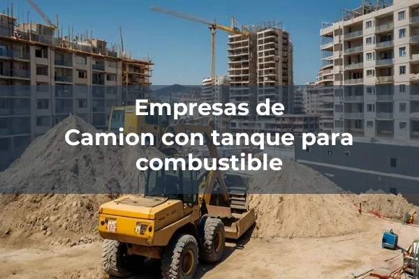 Transportes especiales 5 Camion con tanque para combustible