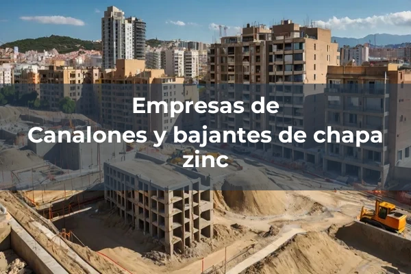 Canalones y bajantes 4 Canalones y bajantes de chapa zinc