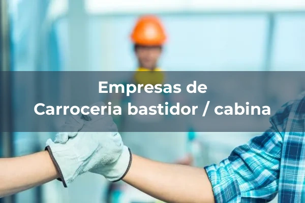 Repuestos y accesorios de maquinaria 2 Carroceria bastidor / cabina