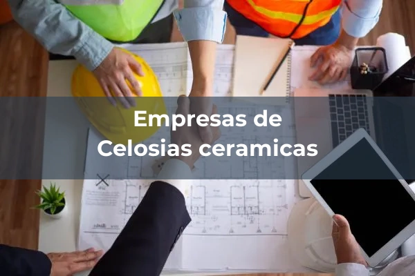 Celosias ceramicas