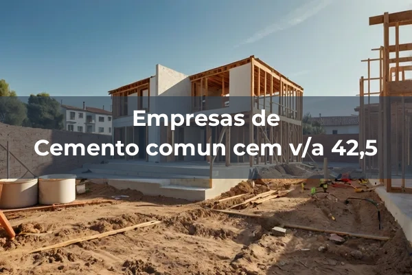 Cementos comunes cem v 2 Cemento comun cem v/a 42,5