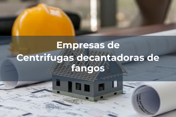 Material y equipos para tratamiento de fangos 1 Centrifugas decantadoras de fangos
