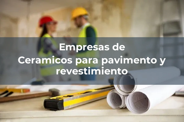 Ceramicos para pavimento y revestimiento