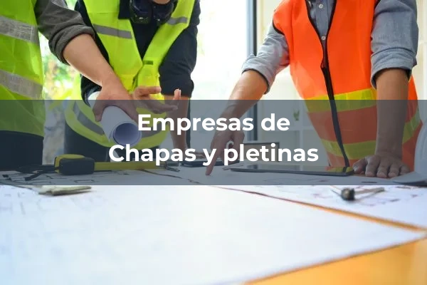 Chapas y pletinas