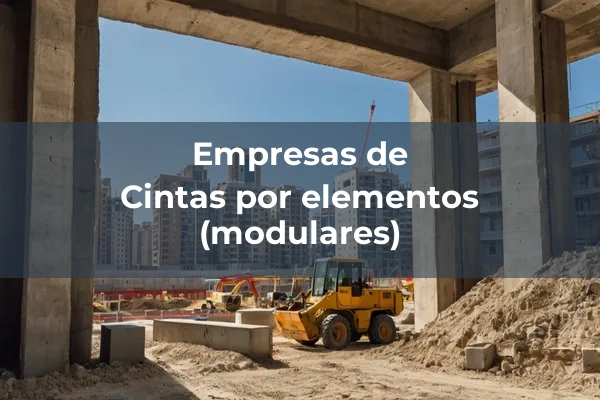 Manejo de aridos 3 Cintas por elementos (modulares)