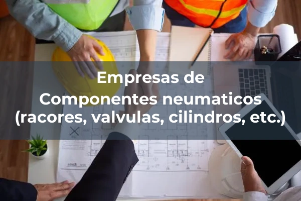 Elementos hidraulicos y neumaticos 2 Componentes neumaticos (racores, valvulas, cilindros, etc.)