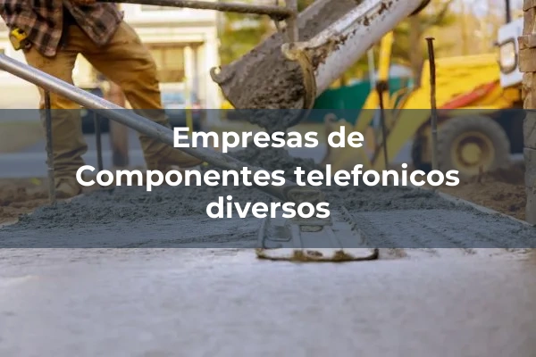 Componentes telefonicos diversos