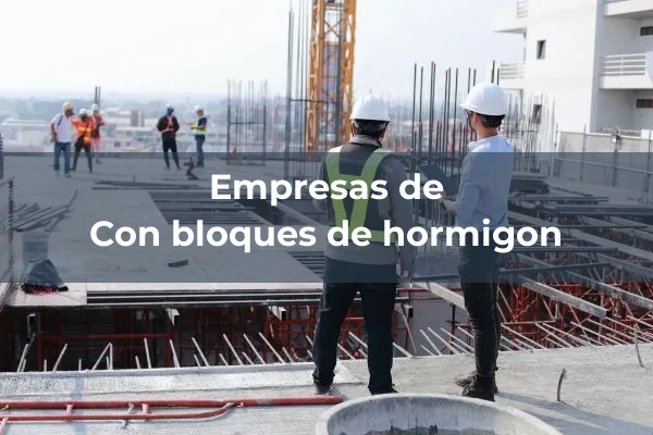 Prefabricados ligeros de hormigon/piedra artificial 4 Bloques de hormigon