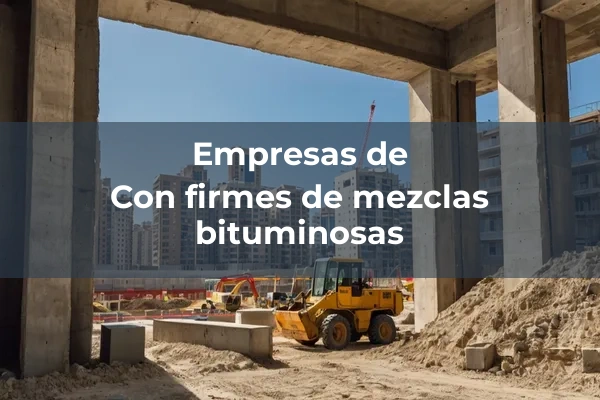 Con firmes de mezclas bituminosas