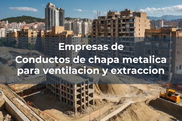 Conductos y rejillas 2 Conductos de chapa metalica para ventilacion y extraccion