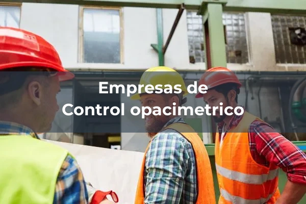 Aparatos para control 3 Control opacimetrico