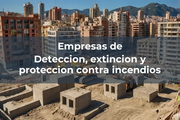 Deteccion, extincion y proteccion contra incendios