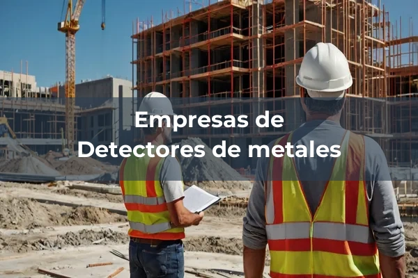 Manejo de aridos 7 Detectores de metales