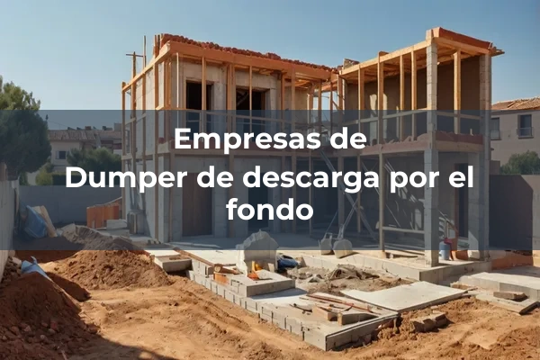 Transporte extravial 2 Dumper de descarga por el fondo