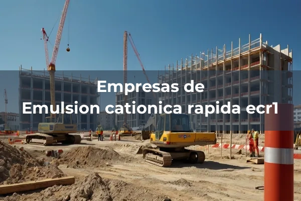 Emulsiones bituminosas 12 Emulsion cationica rapida ecr1