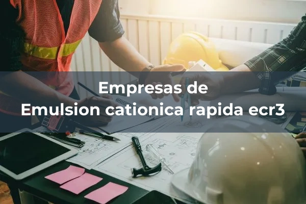 Emulsiones bituminosas 14 Emulsion cationica rapida ecr3