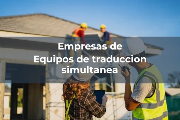 Otros de audiovisuales/comunicaciones 2 Equipos de traduccion simultanea
