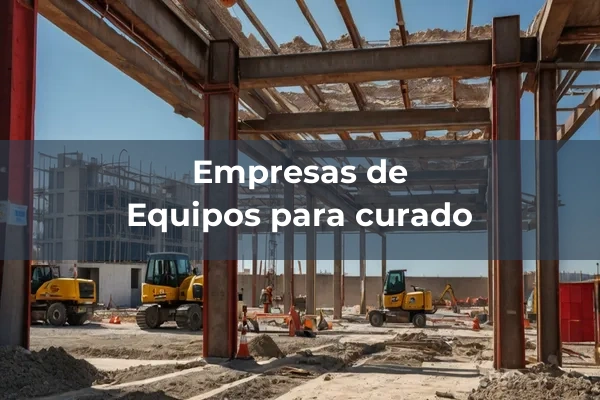 Máquinas para la construcción de carreteras y canales 3 Equipos para curado