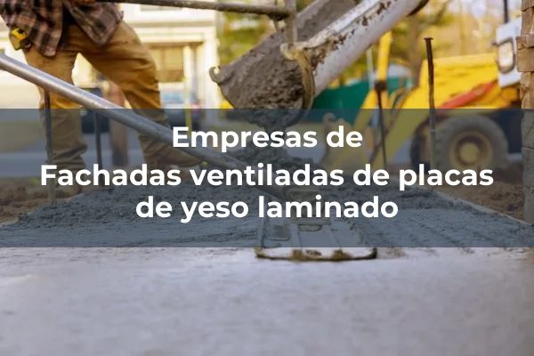 Otras fachadas 5 Fachadas ventiladas de placas de yeso laminado