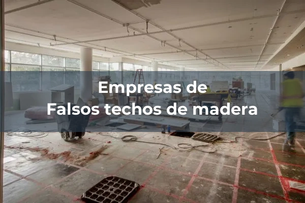 Falsos techos 15 Falsos techos de madera