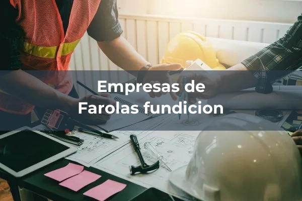 Fundicion 5 Farolas fundicion