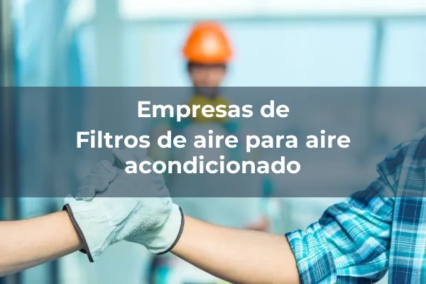 Conductos, difusores y rejillas 4 Filtros de aire para aire acondicionado