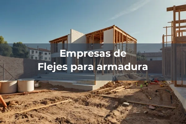 Flejes para armadura