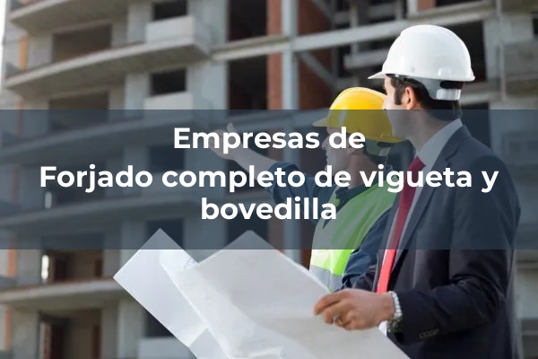 Otros ceramicos 2 Forjado completo de vigueta y bovedilla