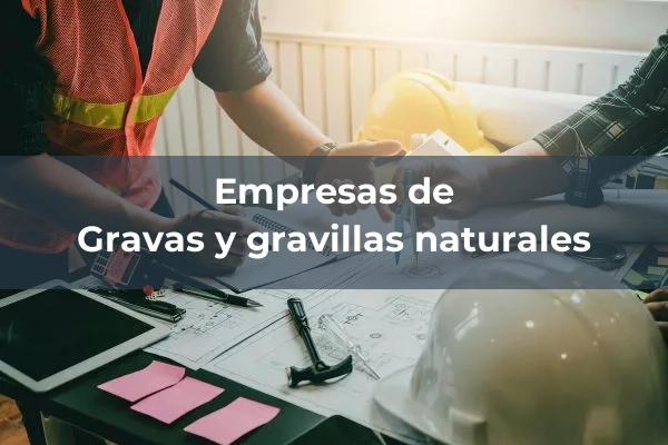 Gravas y gravillas naturales
