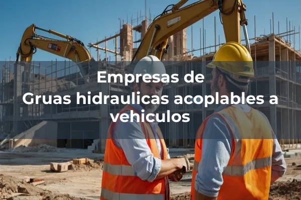 Gruas 6 Gruas hidraulicas acoplables a vehiculos
