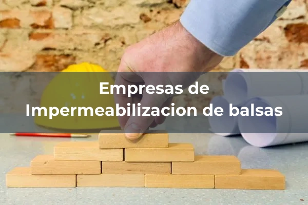 Impermeabilizaciones de depositos, balsas y piscinas 1 Impermeabilizacion de balsas