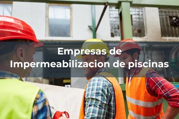 Impermeabilizaciones de depositos, balsas y piscinas 3 Impermeabilizacion de piscinas
