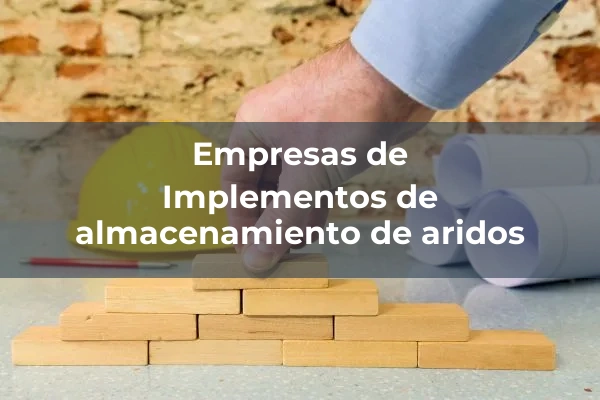 Almacenamiento de aridos 2 Implementos de almacenamiento de aridos