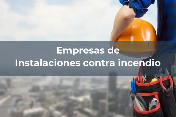 Instalaciones contra incendio