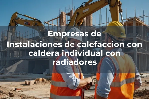 Instalaciones de calefaccion 2 Instalaciones de calefaccion con caldera individual con radiadores
