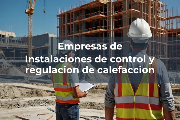Instalaciones de calefaccion 7 Instalaciones de control y regulacion de calefaccion