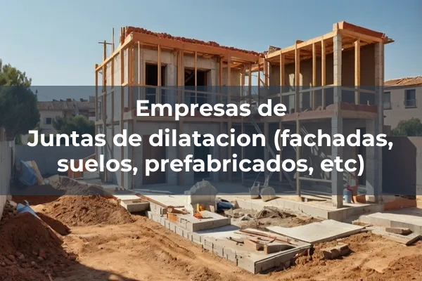 Perfiles para juntas 1 Juntas de dilatacion (fachadas, suelos, prefabricados, etc)