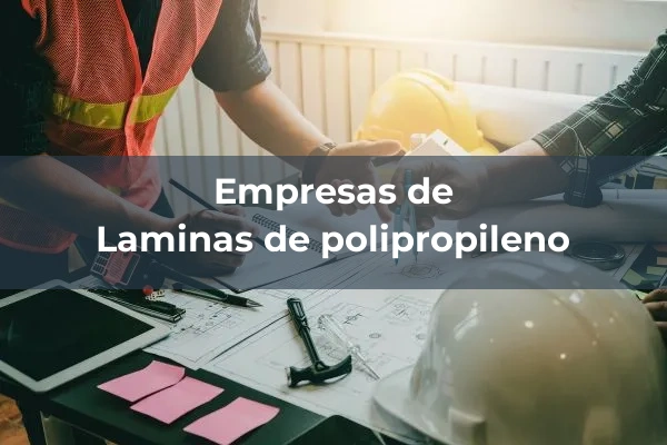 Laminas de polipropileno