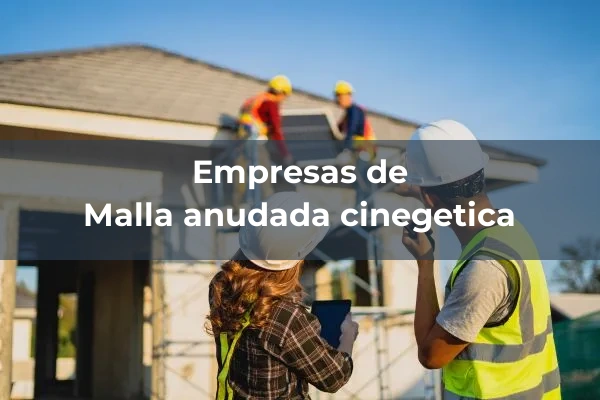 Malla anudada cinegetica